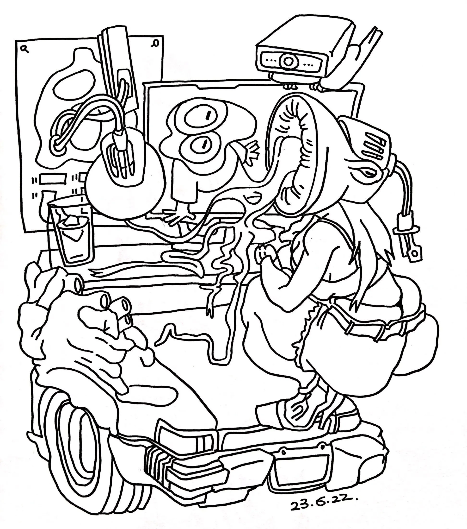 Ink on Paper