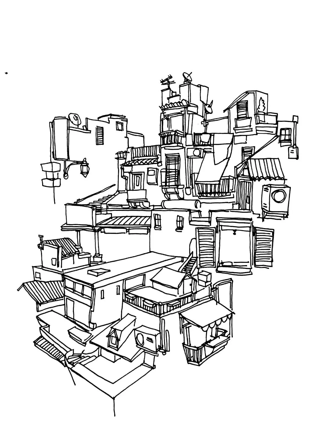 Ink on Paper
