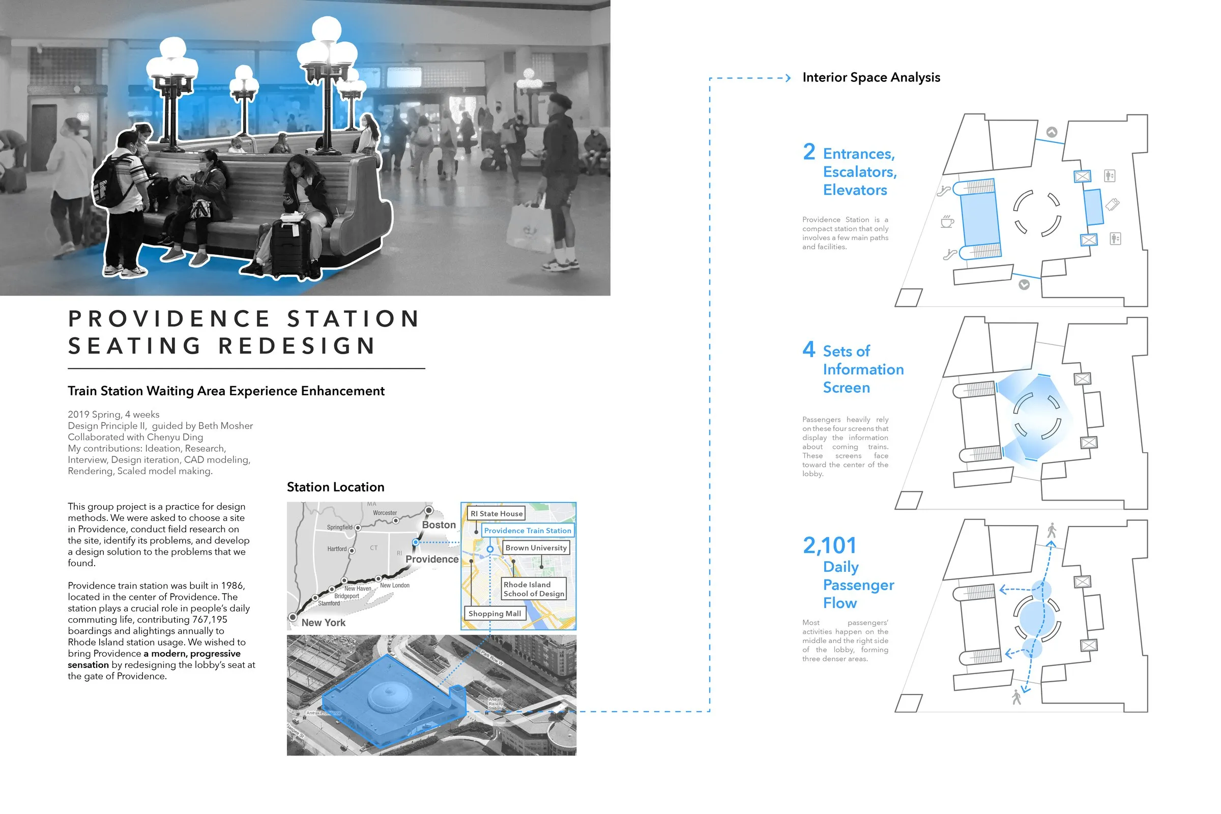 Providence Station Seat